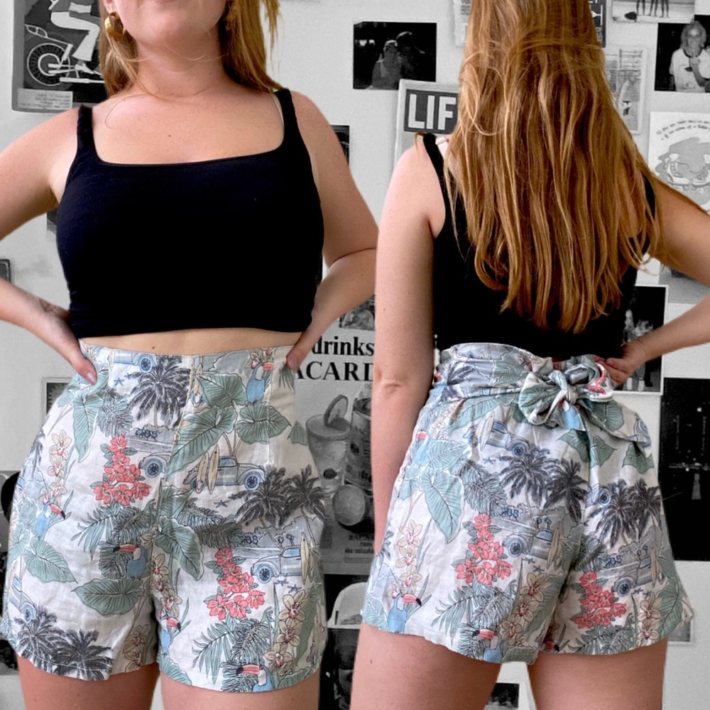 C&C CALIFORNIA- Tropical Flowy Shorts🌴